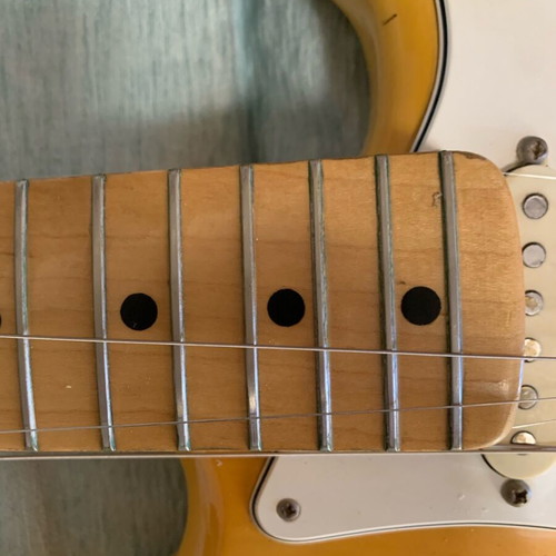 Fender Stratocaster USA Hard Tail used, rare see-through color