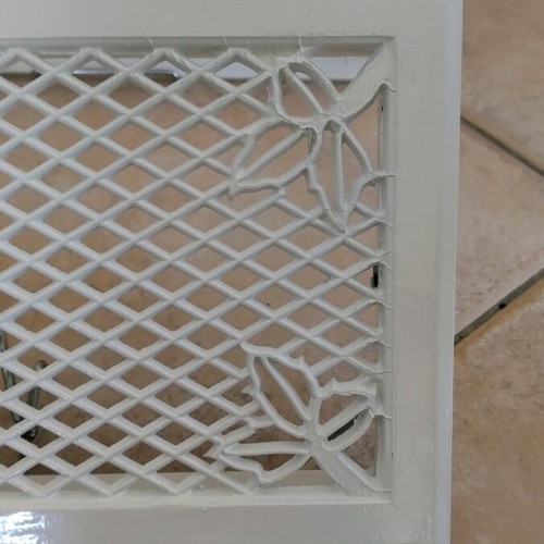Fireplace grilles new, metal aluminum