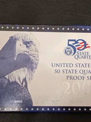 United States Proof Set 2002 with 5 Uncirculated Coins
