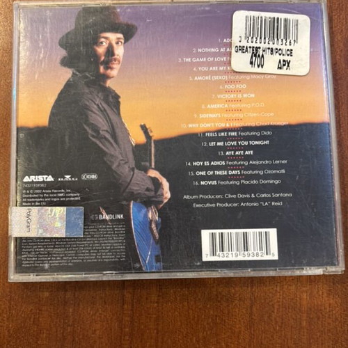 Santana Shaman CD used