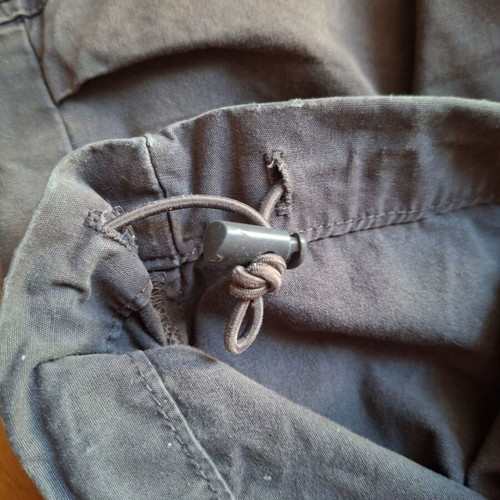 Zara cargo pants size M used, charcoal gray-washed black