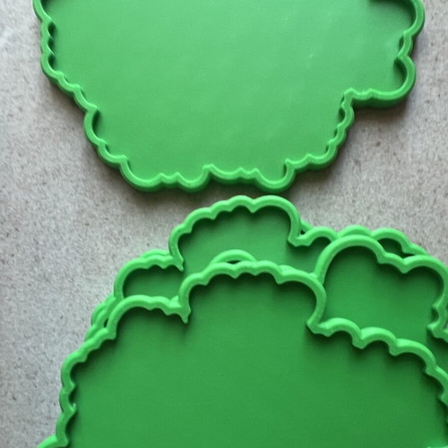 Coaster set with tree base, 5 pieces, new, 3D printed