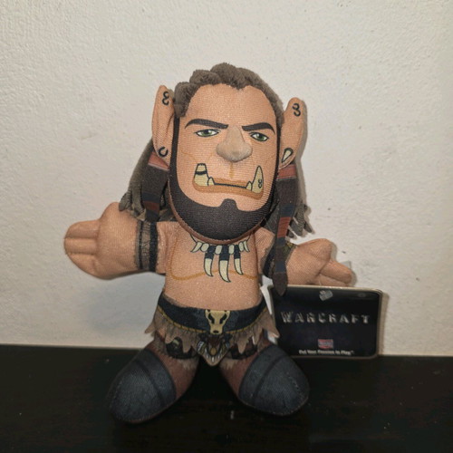 World of Warcraft Durotan soft toy like new with tag