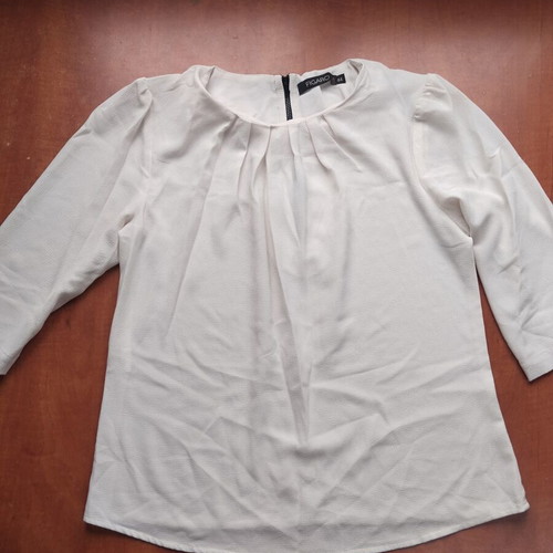Figaro blouse used, size XXL, black and white