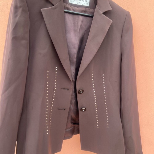Fidele women's brown blazer size 2 like new