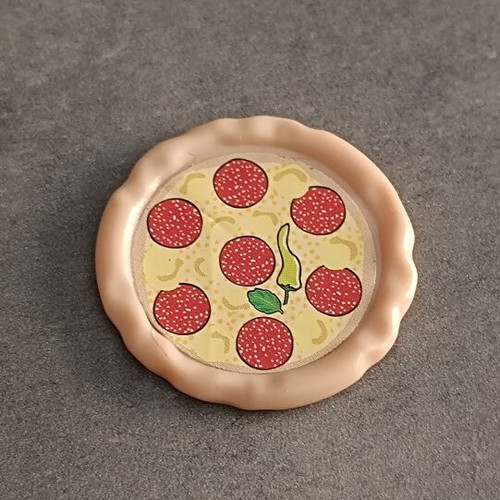 Playmobil pepperoni pizza toy