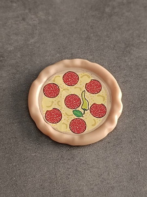 Playmobil pepperoni pizza toy