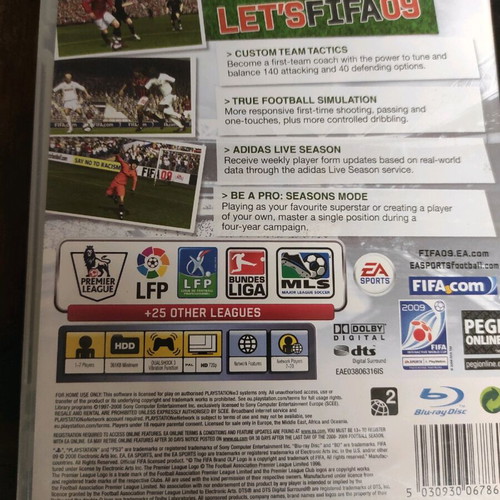 FIFA 09 PlayStation 3 used