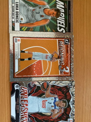 Luca Doncic Real Madrid Collection Cards new, Panini