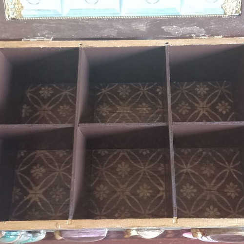 Decorative kitchen box for tea bags new