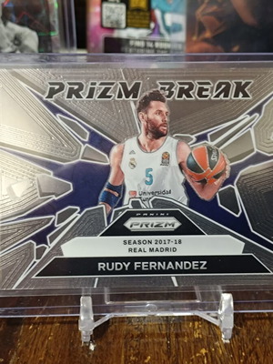 2024-25 Panini Prizm EuroLeague Prizm Break #3 κάρτα Rudy Fernandez καινούργια