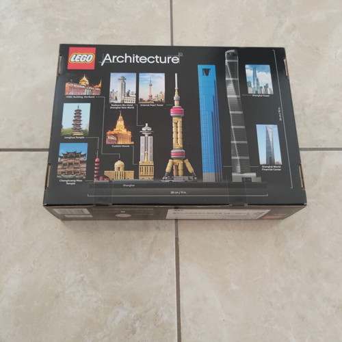 Lego Architecture Shanghai 21068 reissue new, sealed