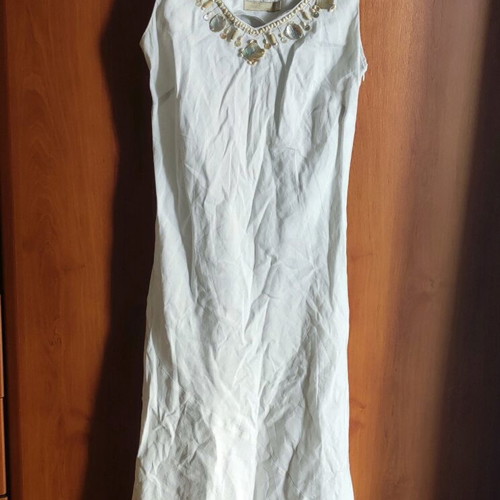 Dress white like new, size S