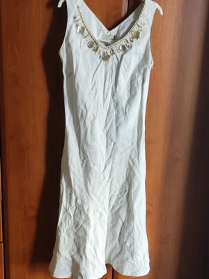 Dress white like new, size S