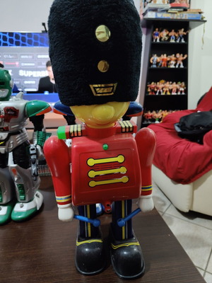 Captain Drummer Vintage Toy 1998 Son Ai Toys used, not working, missing parts