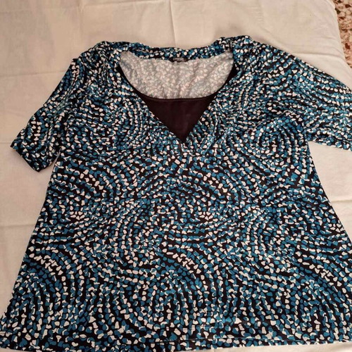 Summer blouse like new, size M, blue