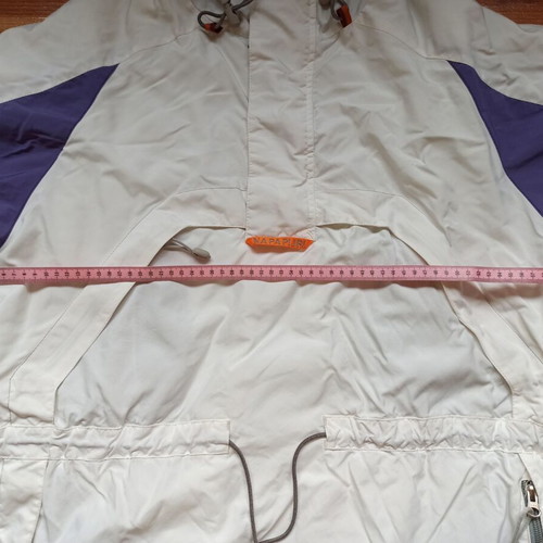 Napapijri Original Mens Winter Jacket used, size L, white and purple