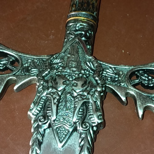 Decorative Gothic Sword stainless, like new