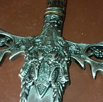 Decorative Gothic Sword stainless, like new