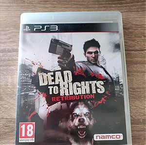 Ps3 Dead to rights retribution