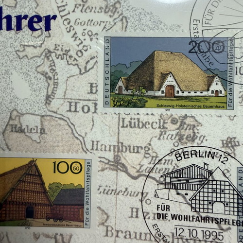 Deutsche Post philatelic sheets 1995–1997 like new, Germany