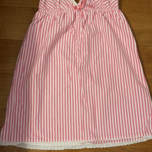La Senza nightgown like new, pink striped, 100% cotton, size XL