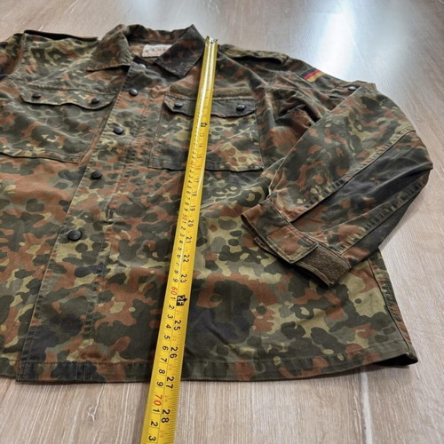 German Army Camouflage Field Jacket Size 4 Used Vintage 1996