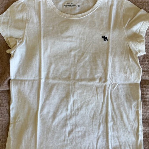 Abercrombie T-shirt set of 3, blue black white, size M