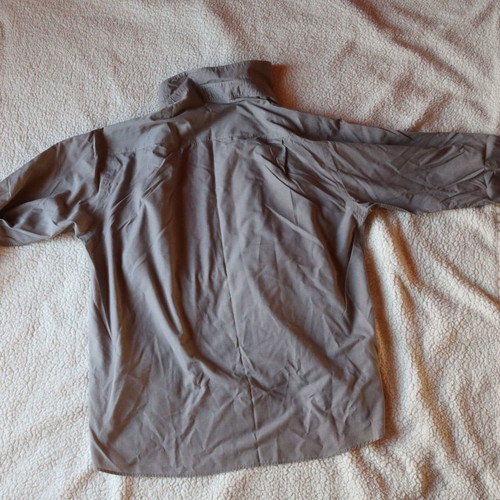 Nickel men's shirt used, gray, size M