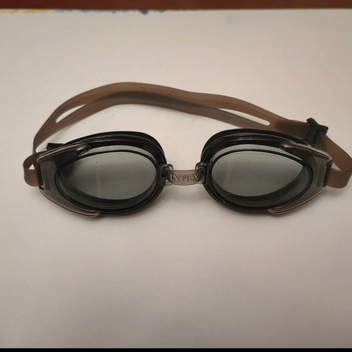 Swimming goggles like new with black lenses