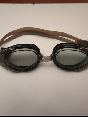 Swimming goggles like new with black lenses