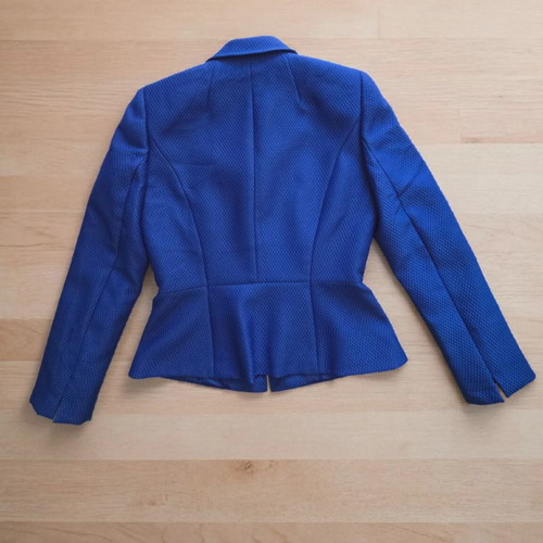 Tahari royal blue blazer size 6 like new