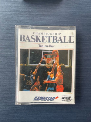 Championship Basketball for Amstrad used, with booklet and box