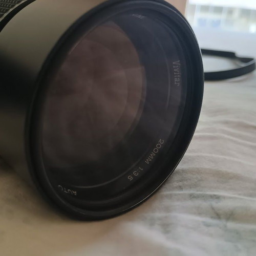Vivitar 85-205mm f/3.8 Telephoto Lens with Minolta MD Mount like new