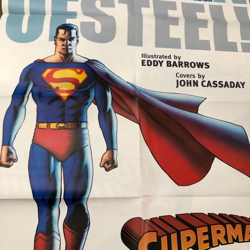Comic Heroes Magazine #3 used with Superman and Wonder Woman posters