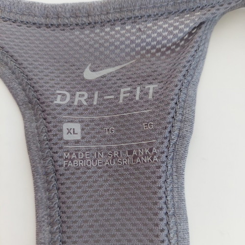 Nike Dri-Fit Women's Sleeveless Top gray XL like new