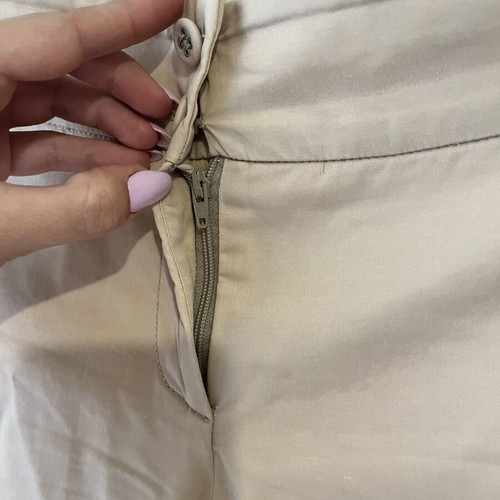 Massimo Danieli women's pants medium beige used with small marks