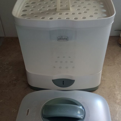 Chicco Baby Sterilizer used, large capacity, fast steam