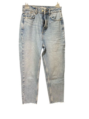 Τζιν ψηλομέσο Zara σαν καινούργιο, λίγο baggy, μέγεθος XS