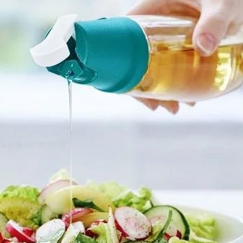 Allegra Tupperware oil container 340 ml new, turquoise