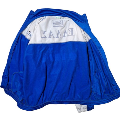 Football jacket Greece national team 1996-98 Diadora used
