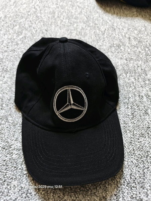 Mercedes Benz hat black new size L