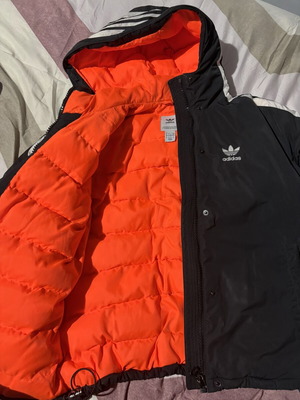 Adidas jacket, black, size small