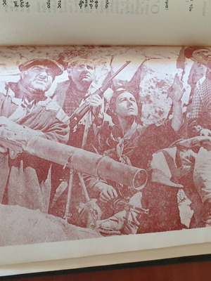 For Whom The Bell Tolls by Ernest Hemingway, 1953 Berggadi edition