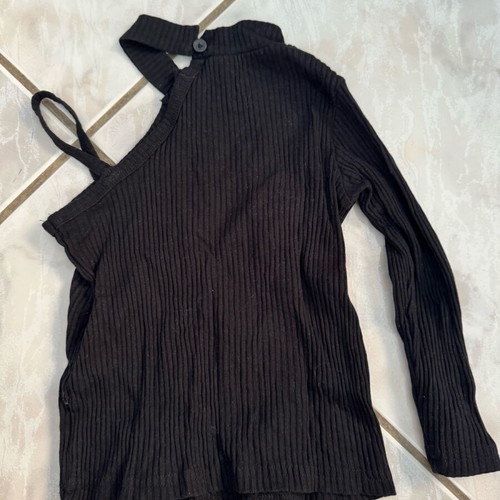 Girls' set for 3 years old like new, black and purple