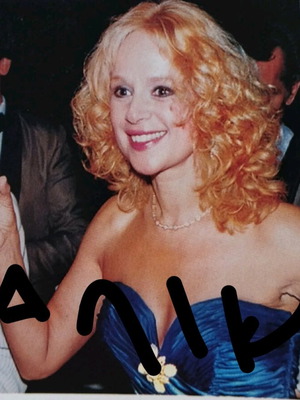 Aliki Vougiouklaki photograph new, personal 15x20, glossy paper