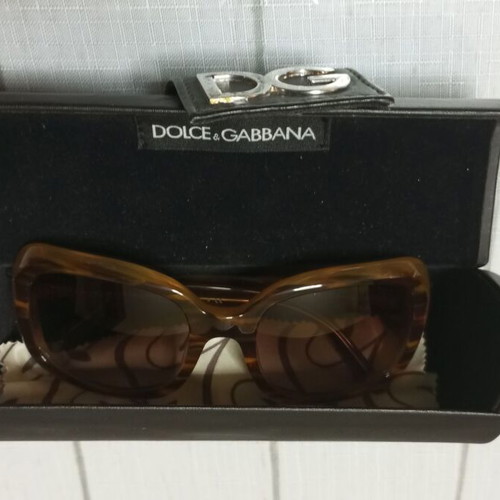 Dolce & Gabbana sunglasses like new, beige and gold