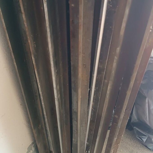 Taf solid iron bars 60x5x2.50cm new