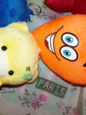 Plush keychains set of 9 assorted figures