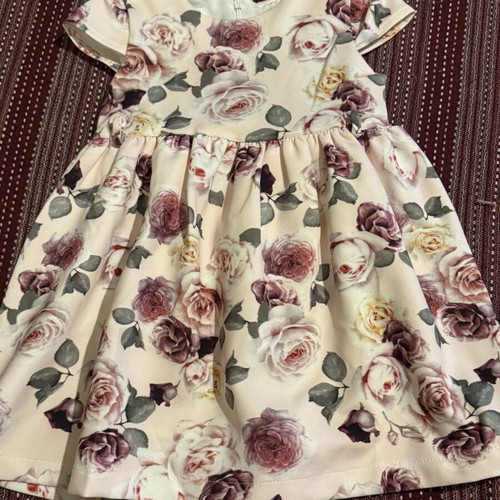 Floral dress new, pink